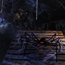 Giant Spider Halloween Decoration Haunted House Prop Indoor Outdoor Party Black