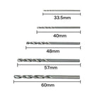 100pcs 1.0-3.0mm Straight Shank HSS Twist Drills Woodworking Drill Bits Set