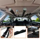 2Pcs Black Nylon Car Fishing Rod Strap Vehicle Fishing Rod Carrier Holder Belt
