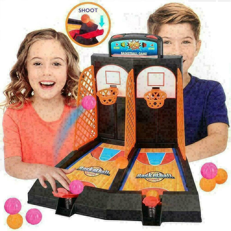 Mini Basketball Shooting Game Tabletop Office Desktop Christmas Gift Toys R Y9B6