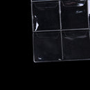 1 Sheet 20 Pockets Plastic Coin Holders Storage Collection Money Album Case SP