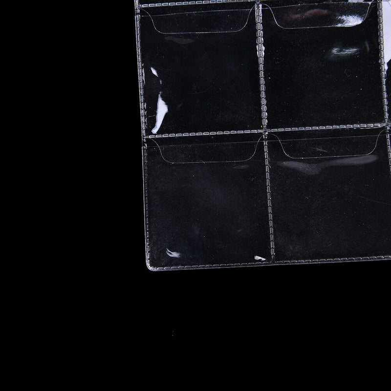 1 Sheet 20 Pockets Plastic Coin Holders Storage Collection Money Album Case SP