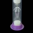 Five minutes Hourglass Chart of white sand A5E7