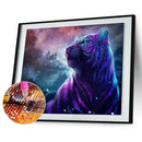Tiger 5D Full Drill Diamond Painting Embroidery DIY Needlework Cross Stitch A