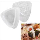 2Pcs Triangle Form Mould Sushi DIY Onigiri Rice Ball Bento Tool Maker neu P J3D8