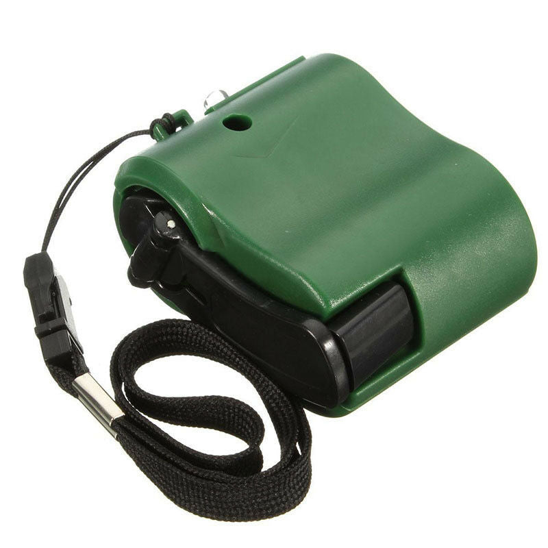 Portable Hand Crank Wind Up USB Cell Phone Emergency Charger For Camping Hiking