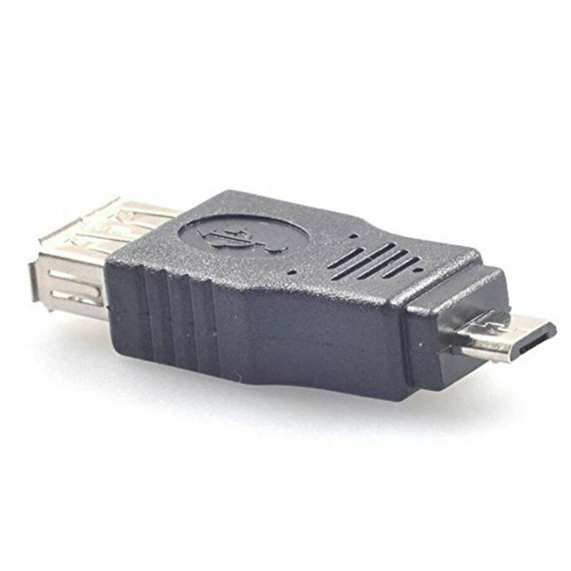 10PCS OTG 5 Pin F/M mini Changer Adapter Converter USB Male to Female Micro S7B3