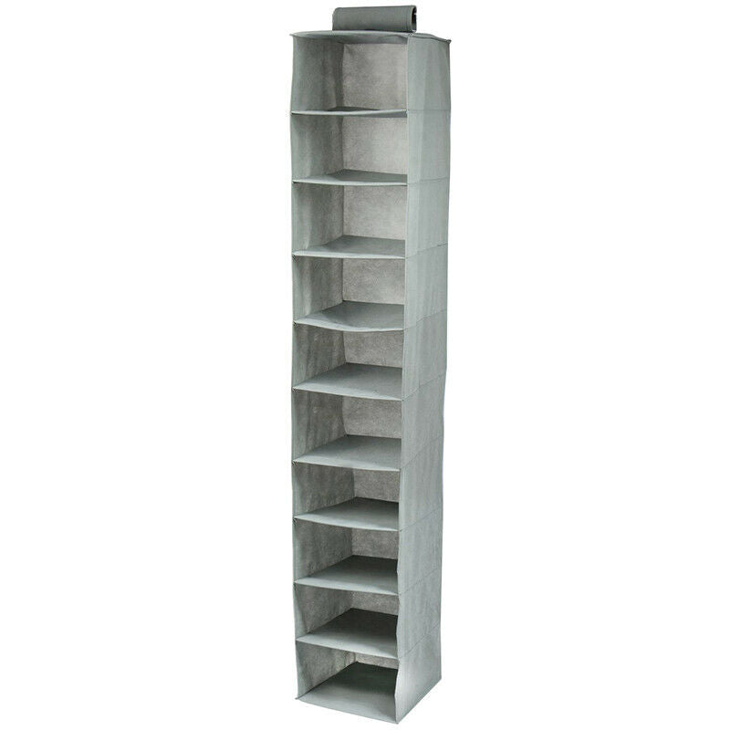 Hat Rack 10 Shelf Hanging Closet Hat Organizer for Hat Storage - Protect Yo K5P7