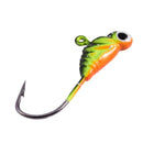 6PCS/Lot Winter Ice Fishing Hook Lure Quality Mini Metal Bait Fish 2.6Cm 1.