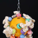 Wooden Parrot Birds Toys Plaything Colorful Pet Bird Accessories(2)