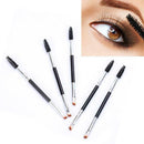 Eyebrow Brush Dual-ended Duo Brow Eyeliner Angled Cut Brush MakeupTools; Sp J1I1