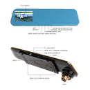 Vehicle V40 Recorder Two-lens Rear View Mirror Camera Video Dashcamera Full HD