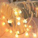 1 Set Fairy LED String Lights Christmas Round Ball Blubs Wedding Party L WUU