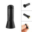 35mm Mini Carbon Fiber Screw Aluminum Car Short Stubby Mast Antenna Universal TR