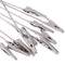 30x Metal Wire Alligator Clamp, Long-Tailed Alligator Iron Clip, Stand Photo