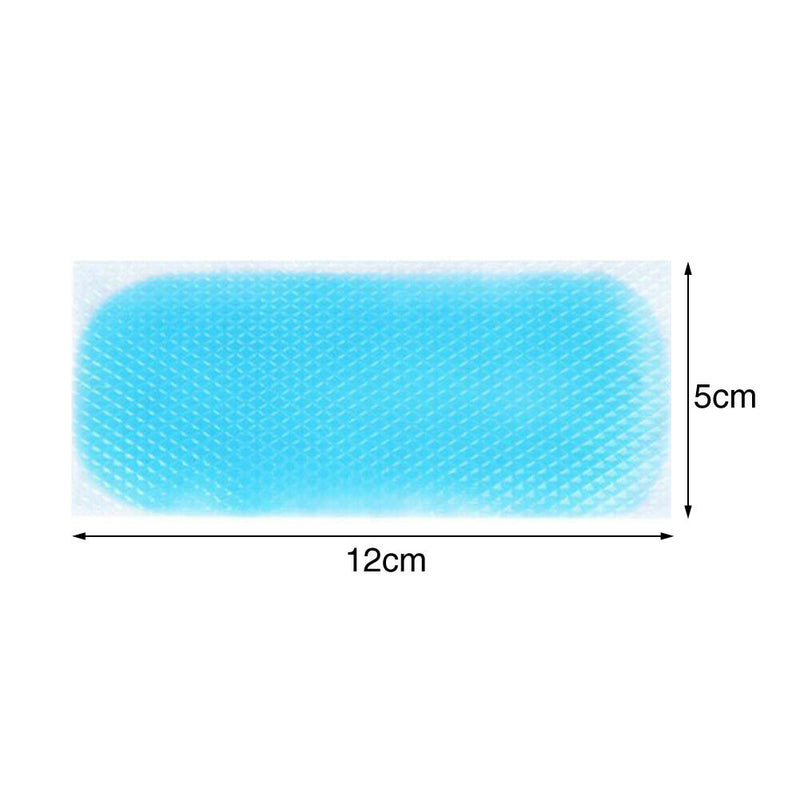10pcs/pack Gel Sheet Summer Lower Temperature Forehead Anti Hot Cooling Patch