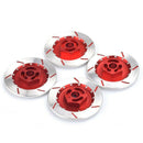 4PCS Aluminum Alloy Brake Disc Wheel Rim Box Metal Hex Adapter 12MM for RC  H5B5