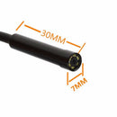 6 LED 7mm Lens Waterproof Mini USB Inspection Borescope Camera For Android  P4O7