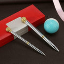 2pcs Outdoor Sports Golfers Score Pen Metal Golfer Pencil Accessories Gifts