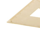 Super Durable Brass Speed Triangle Ruler Set Square Tools Carpenter Clear Ruler