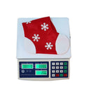 Scene Decor Supplies Christmas Snow Flakes Stocking Xmas Home Decoration