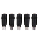 5 Pieces DC Power Supply Plug Adapter Female