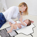 Diaper Changing Mat Portable Waterproof Pad Foldable Reusable Cover Baby Supply