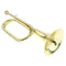 Cavalry Trumpet Marching Bugle Horn Mini Brass Instrument