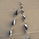 8pcs Bird Repellent Wind Twisting Scare Rod Reflective Ornamental Deterrent Rods