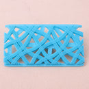 Curve Shaped Plastic Printing Biscuits Cake Mold Cupcake Embossing Mould