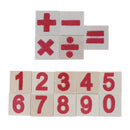 1Set wooden toys mathematical intelligence stick preschool educational t Gw