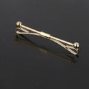 2Pcs Men Boys Tie Clip Bar Collar Pin Necktie Cravat Clasp for Wedding Charm