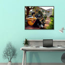 5D DIY Full Drill Diamond Painting Musical Instrument Cross Stitch Mosaic