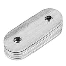 38mm x 16mm Straight Repair Joining Mending Flat Plate Bracket 5pcs