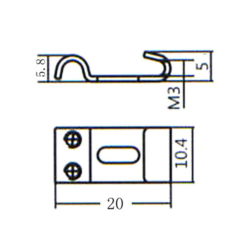 6 Pieces Zinc Alloy Saddles String Set Replacement For Electric Guitar Bridge -