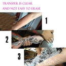 Portable Tattoo Transfer Gel Safe Skin-friendly Mild Formula Stencil Stay 5 G8P3