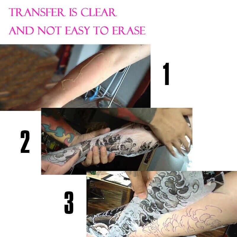 Portable Tattoo Transfer Gel Safe Skin-friendly Mild Formula Stencil Stay 5 G8P3