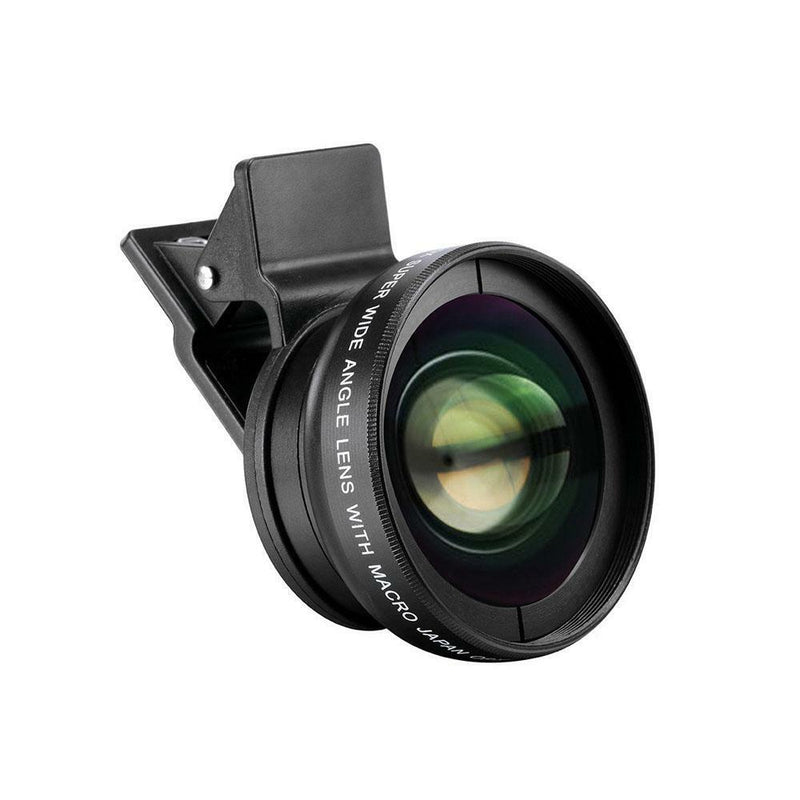 2 in 1 photography kits 0.45x Wide Angle Lens&12.5x Macro Lens for Mobile phone