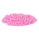 1000PCs Acrylic Spacer Beads Alphabet Letters Carved Square Pink 6mmx6mm