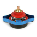 1.1Bar Big Head Thermostatic Radiator Cap Pressure Rating w/ Temperature Gauge