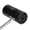 E27 Heating Reptile Lamp Holder Clip-on Bulb with Cover Pet Light (Black)