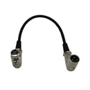 Custom Right Angle 90degree XLR Male To Female Microphone Audio Cable Patch