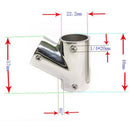 60 Degree Tee Rail Stainless 22mm Boat Marine Function ftt YAO