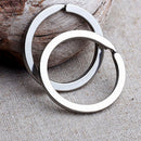 Lot 10Pcs Split Rings Keyring 30mm Keychain Accessory Metal Key Holder