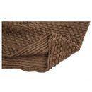 Women Warm Knit Neck Circle Wool Cowl Snood Long Scarf - Khaki
