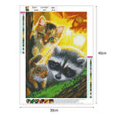 5D DIY Full Drill Diamond Painting Cute Animals Cross Stitch Embroidery Kit