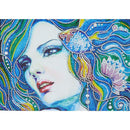 5D DIY Special Shaped Diamond Painting Beauty Cross Stitch Mosaic Kit Decor