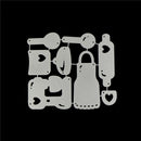 Apron of Love Kitchen Series Metal Cutting Dies Photo Album Art Card C&S