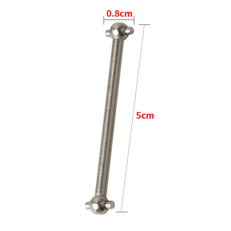 2x Front Rear Dogbone CVD Drive Shaft for 1:18 Wltoys A979 RC Car Accessory