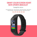 M4 Waterproof Touch Screen Sports Heart Rate Monitor Smart Bracelet Black